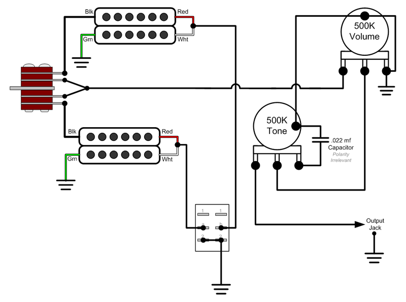 Help Me   Installing 4 Leads Conductors Humbuckers