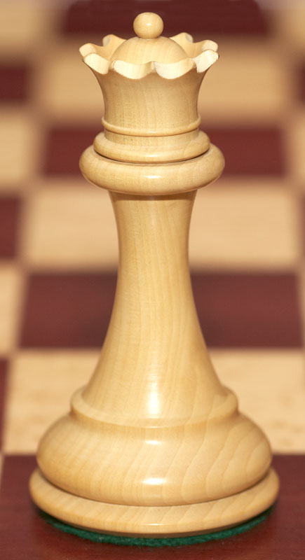 Purpleheart & Bird's Eye Maple Custom Contemporary Ii Chess Board