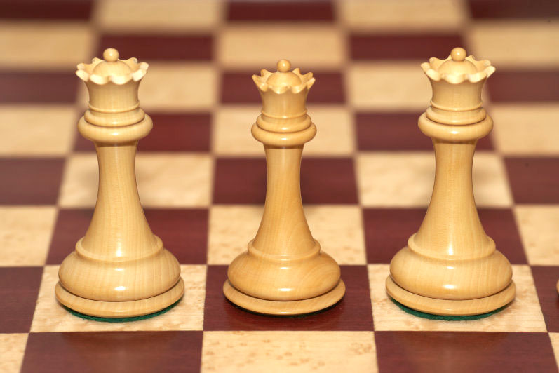 Buy The Ancient Indian Warrior Staunton Luxury Chess Set in Ebony