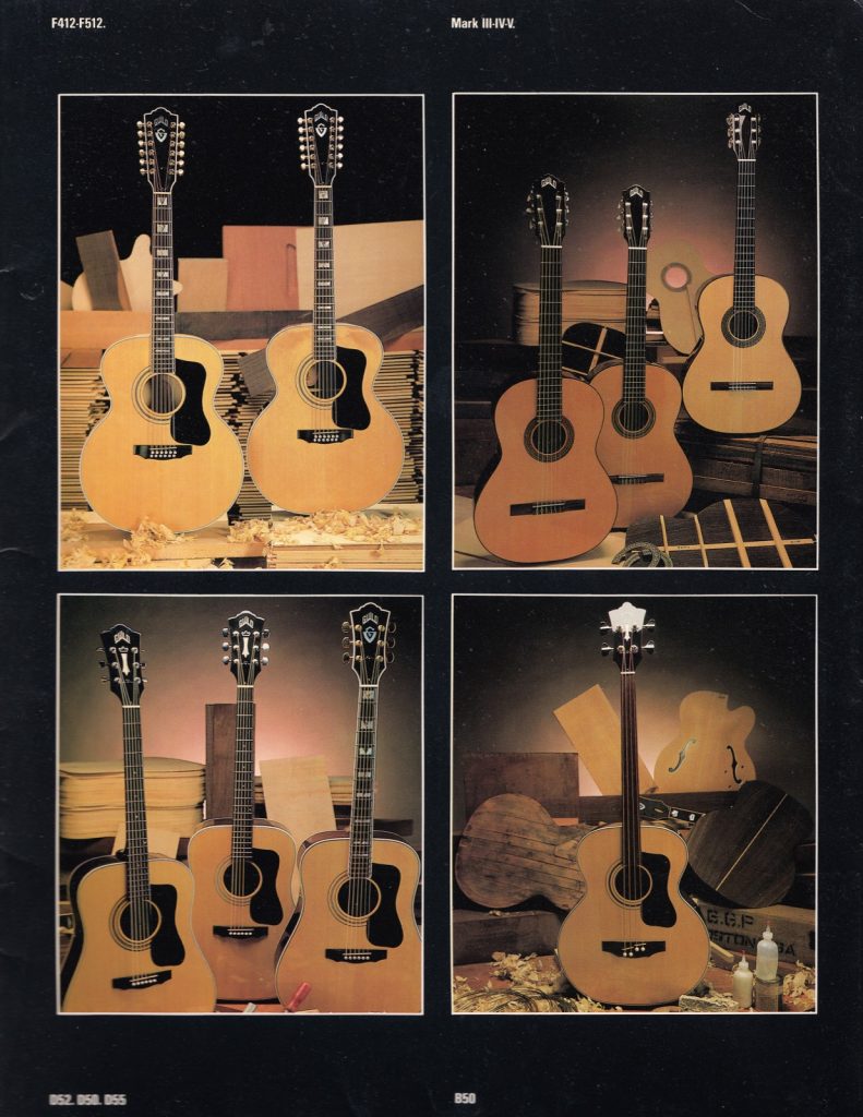 Guild Guitar Catalog 1984 Acoustic GAD's Ramblings