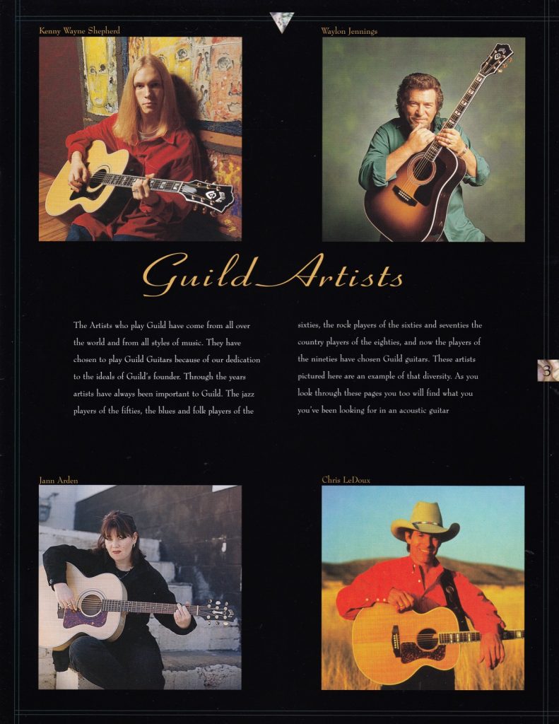 Guild Guitar Catalog - 1997 Acoustic | GAD's Ramblings