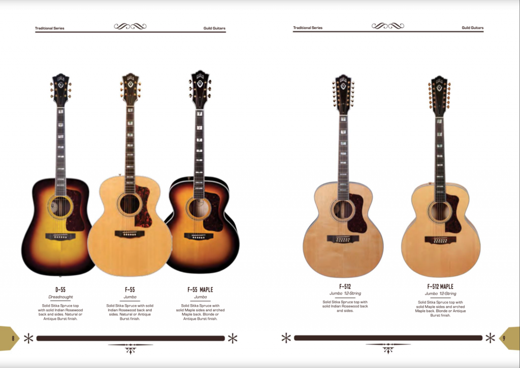 Guild Guitar Catalog 2016 GAD's Ramblings