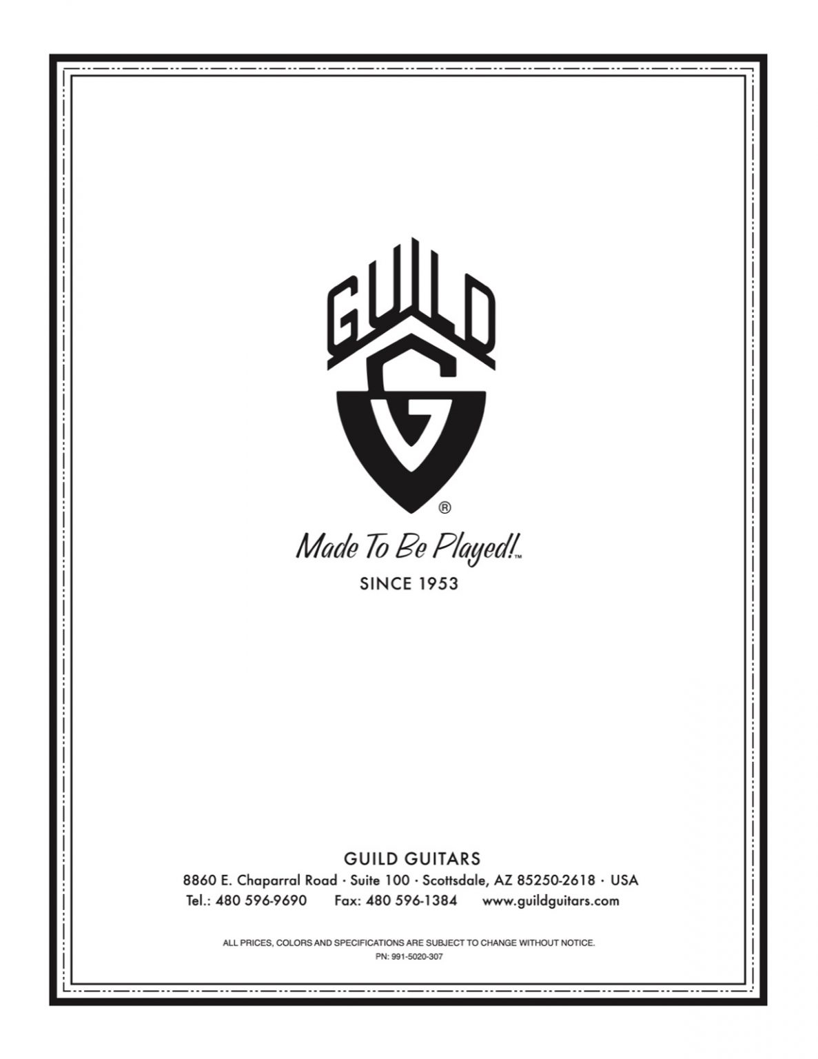 Guild 2004 02 Price List pg08 1600 GAD s Ramblings