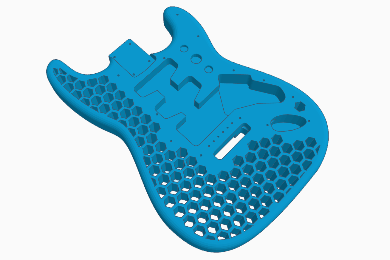 3d printed stratocaster cheap